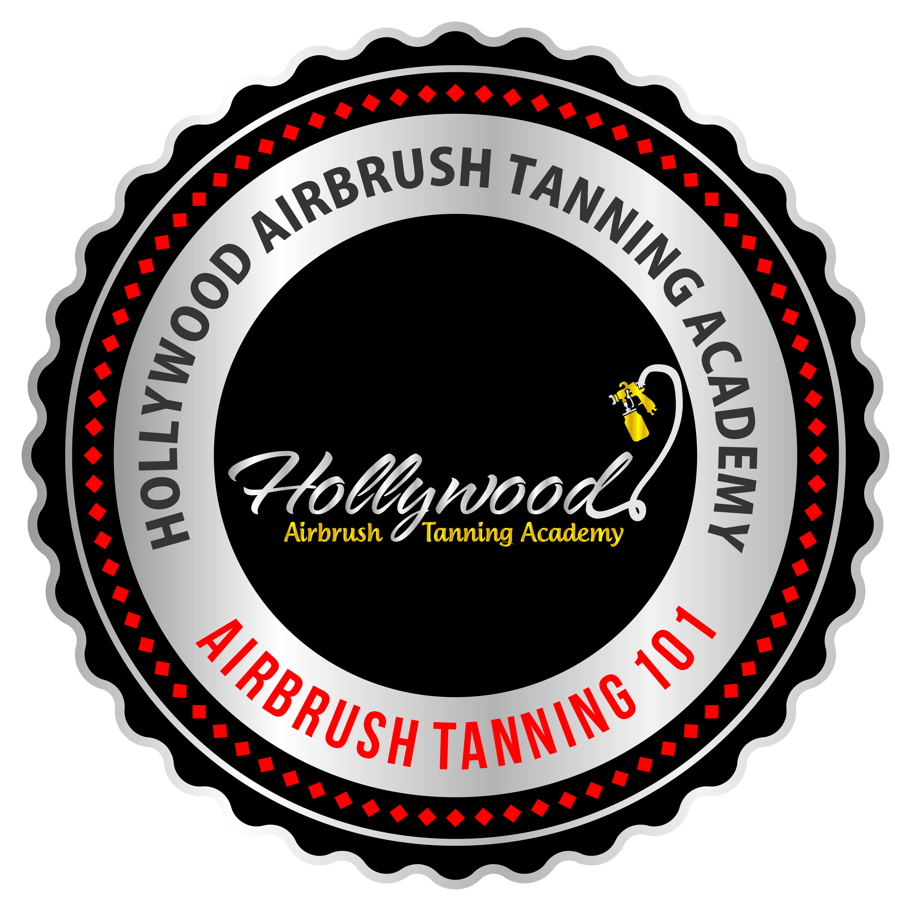 Airbrush Tanning 101 Certificate Seal